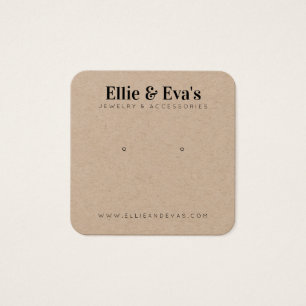 Placa de exibição personalizada para joias terre