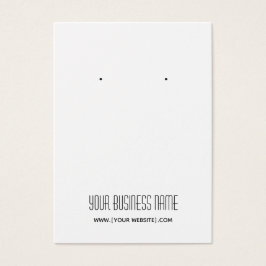 Placa de Exibição Personalizada Simples Moderna