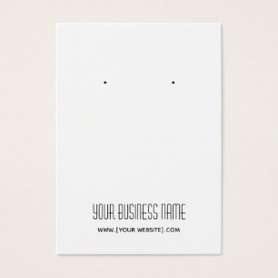 Placa de Exibição Personalizada Simples Moderna