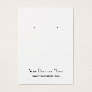 Placa de Exibição Personalizada Simples Moderna