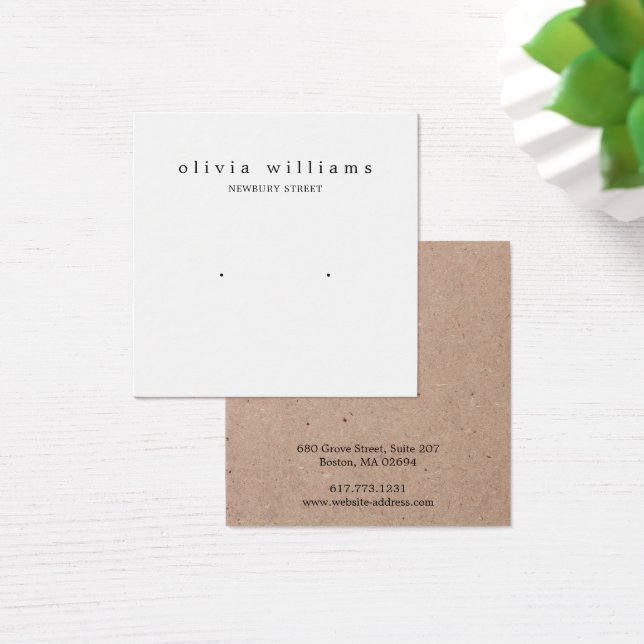 Placa de Exibição Quadrada de Enrelaçamento de Pap (Mesa)