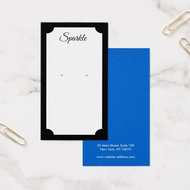 Placa de exibição retrorativa do retângulo preto (Escritótio)