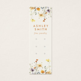 Placa de Exibição Rústica de Flor Selvagem Múltipl