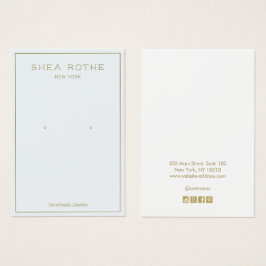 Placa de exibição simples azul claro