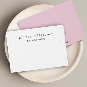 Placa de Exibição Simples da Marca de Colar Rosa