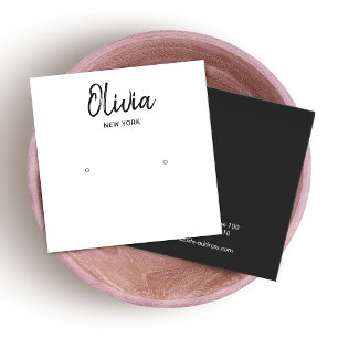 Placa de exibição simples de escuta quadrada bra