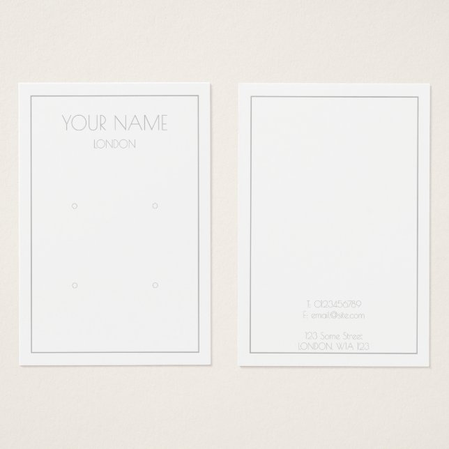 Placa de exibição simples de luz de toque múltiplo (Frente & Verso)