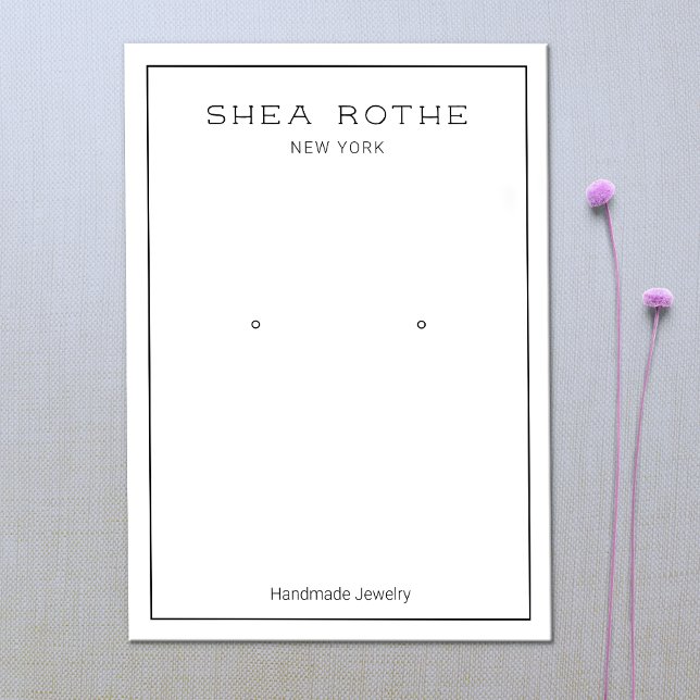 Placa de Exibição Simples e Branca (Criador carregado)