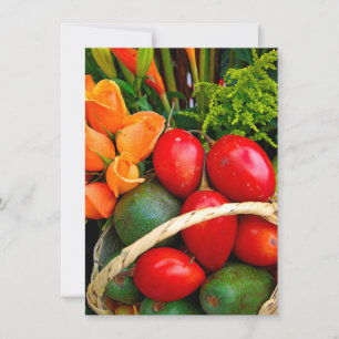 Placa de fruta tropical