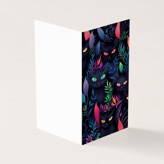 Placa de Gato Preto Cinto (Exterior)