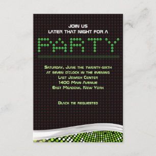 Placa de Grupo de Convite para videos games Bat Mi