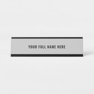 Placa de Identificação de Mesa Personalizada com S