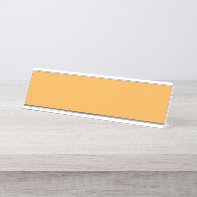 Placa de Identificação para Mesa | Estilo Moderno  (Frente)