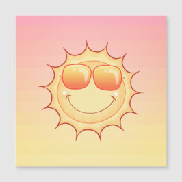 Placa de ímã sunset