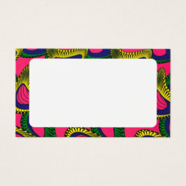 Placa de Impressão africana