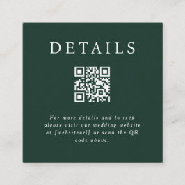 Placa de inserção de código QR Parker