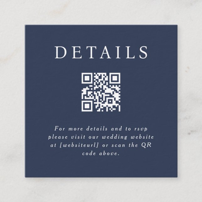 Placa de inserção de código QR Parker (Frente)