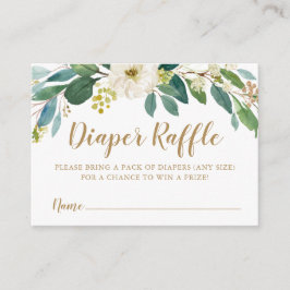 Placa de inserção de Raffle Fralda verde