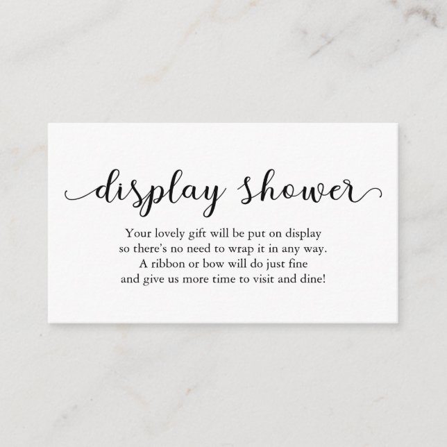 Placa de inserção do Chá de exibição para Chá de f (Frente)