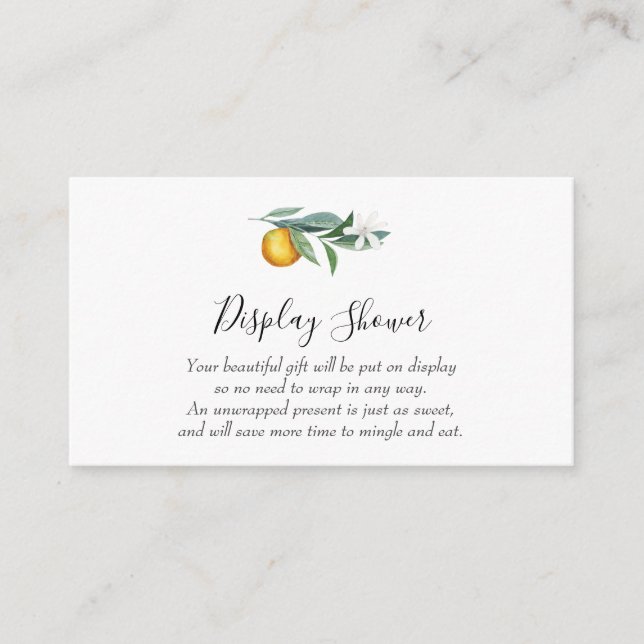 Placa de inserção do Chá de exibição pequena (Frente)