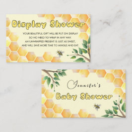 Placa de inserção do Chá de fraldas de exibição