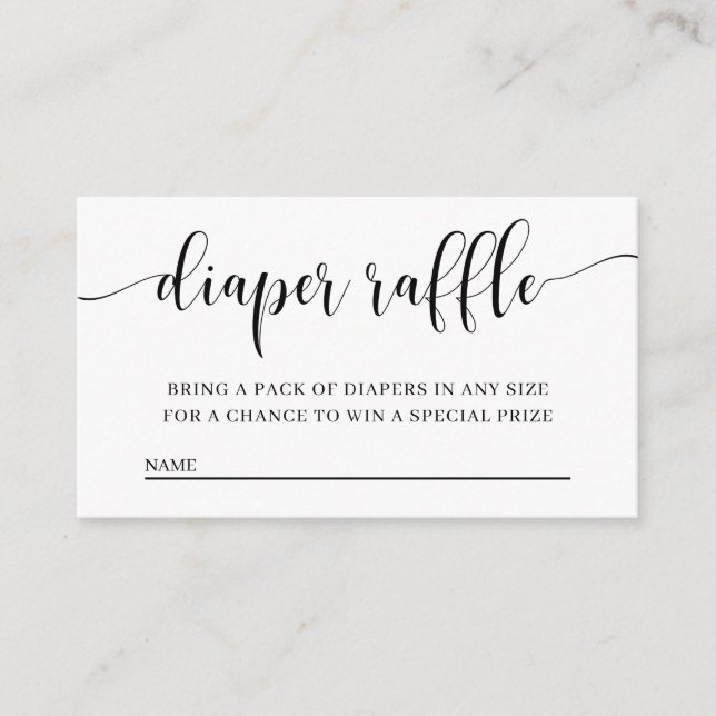 Placa de inserção do convite para Chá de fraldas R (Frente)