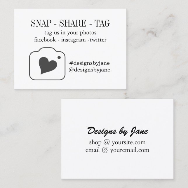 Placa de inserção do pedido de pequeno negócio do  (Frente/Verso)