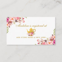 Placa de inserção do registro rosa Dourado do Part