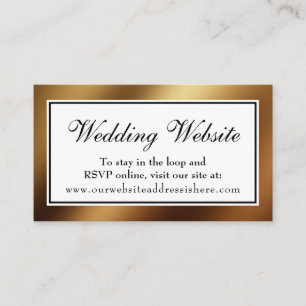 Placa de inserção do site de casamento de Glam Dou