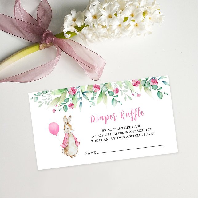 Placa de inserção Raffle Fralda do Coelho Peter Ra (Criador carregado)