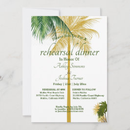Placa de Janto de Casamento de Palm Tree Beach