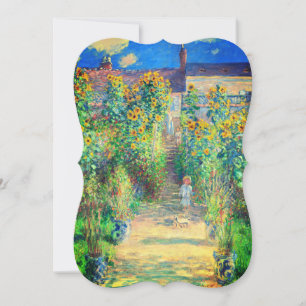Placa de Jardim da Flor Monet