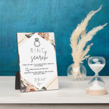 Placa de Jogo de Chá de panela Ring Hunt