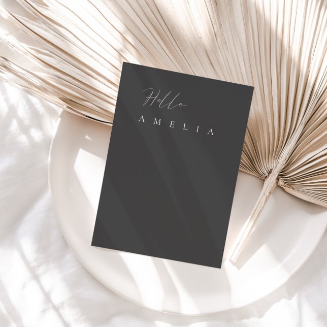 Placa de lugar convidado para Mesa plana mínima mo (Criador carregado)