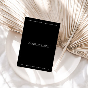 Placa de Lugar de Convidado da Mesa Minimalista Pr