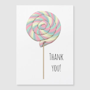 Placa de Magnete Lollipop Rosa