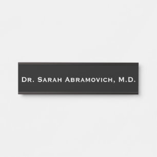 Placa de Médico Consultório Médico Sinal de Porta