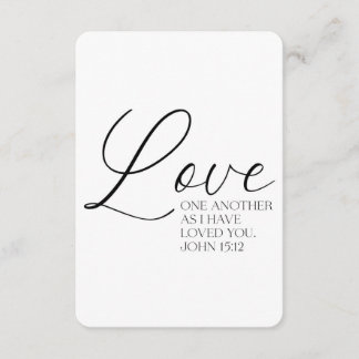 Placa de Memória de Script John 15:12