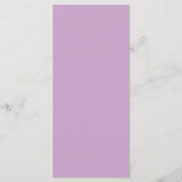 Placa de menu plana Lilac