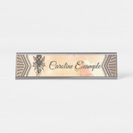 Placa De Mesa A melodia da natureza, dança da fada das flores.