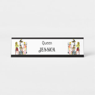 Placa De Mesa Antigo Egito Faraó Lavish Ormamentation