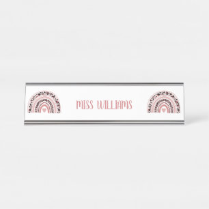 Placa De Mesa Apreciação do Professor Rainbow