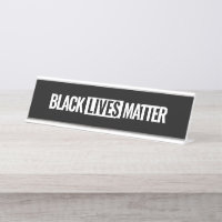 As vidas negras têm importância personalizada