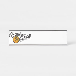 Placa De Mesa Basquete