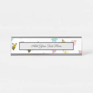 Placa De Mesa Bumblebee Amarelo-Amarelo-Bumble Abelha Colorida