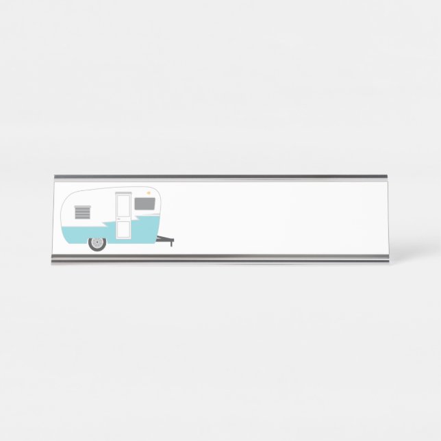 Placa De Mesa Camper da Escola Antiga (Frente)