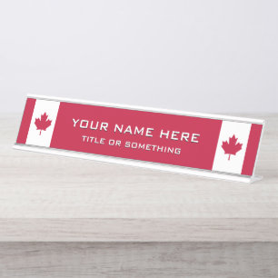 Placa De Mesa Canadá