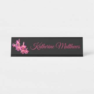 Placa De Mesa Cerise, rosa quente, vermelho, orquídeas que