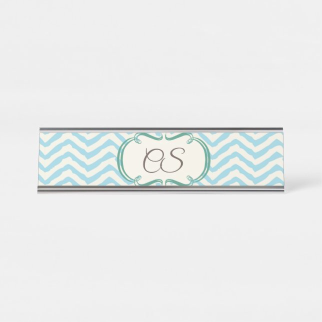 Placa De Mesa Cevron (Frente)