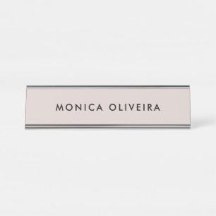 Placa De Mesa Champagne profissional simples